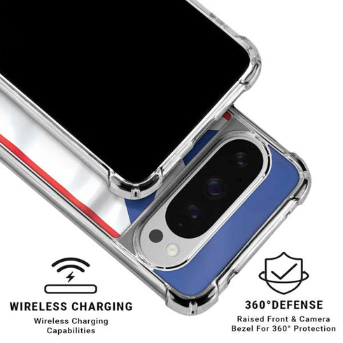 Puerto Rico Flag Google Pixel 10 Pro Clear Case